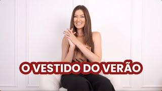 O VESTIDO QUE SERÁ TENDÊNCIA NO VERÃO? - Vitória Portes