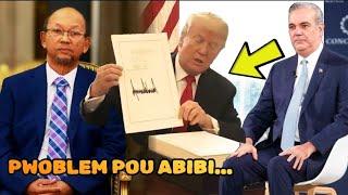 Pap Gen Depòtasyon Pou Ayisyen? Paske Trump Fèk Mande Eskiz.Li Bay Abinader Lòd Pou Pa Anmerde AYITI