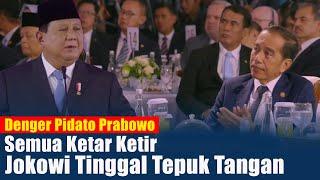 KERAS...!! Pidato Presiden Prabowo Bikin Ketar-ketir Kelompok Sebelah, Jokowi Tinggal Tepuk Tangan