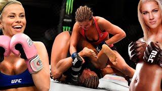 MMA fight Paige VanZant vs. Felice Herrig - 100% damage of the MMA veteran