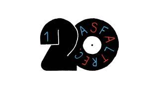 Oficjalne logo 20-LECIE ASFALT RECORDS: 1998 - 2018 #asfalt20lat