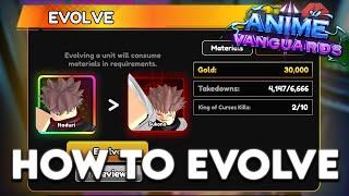 How To Evolve Itaduri To Sukono In Anime Vangaurds!