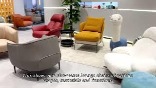 GEXIA FURNITURE _ Leisure Lounge Chair Showroom