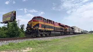 KCS 4767 Leads I-ATDA at Meridian, MS!