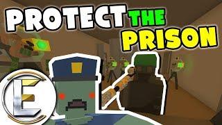 Protect The Prison - Unturned Jail Defense (Making the Prison into a Safe Zone)