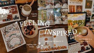 feeling inspired  tea mail, lots of reading, and bullet journaling 