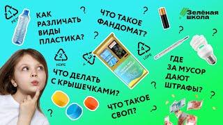 Раздельный сбор отходов: что и куда сдавать? | Урок 2. Средние классы