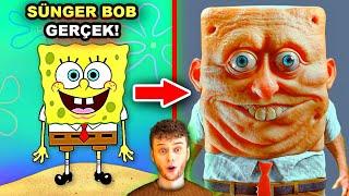 CARTOON CHARACTERS IN REAL LIFE! (Smurfs, Sponge Bob, Pikachu)