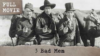 3 Bad Men | English Full Movie | Western Drama Romance