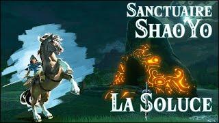 SHAO'YO - SANCTUAIRE - ZELDA BOTW