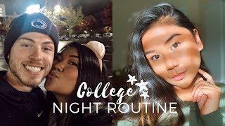 COLLEGE NIGHT ROUTINE 2018 | Taylor Sison