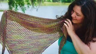 How to Knit Summer Breeze Shawl Stitches Industrial Whimsy