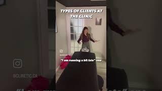 Types of clients part 1  #etobicoke #clinic #reelsinstagram #chiropractic #massage #northyork