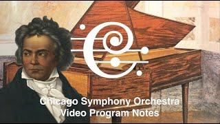 Beethoven's Works for Solo Piano Video Program Note