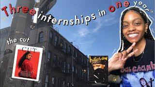 how to land *multiple* fashion internships in nyc + finding fashion jobs !