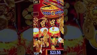 This is a NEW Dancing Drums Slot in Las Vegas!