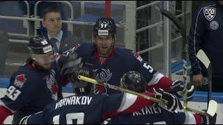 Brady Austin first KHL goal