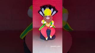 Narasimha  Narasimha idol making  #narasimha #narasimhaidol #clayart #shorts #clay