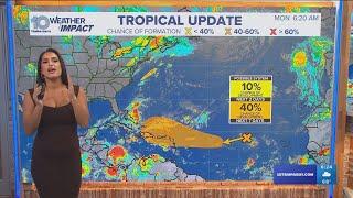 Tracking the Tropics: Low chance of system developing in the central Atlantic