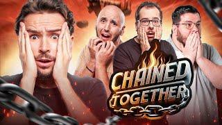 5 HEURES EN ENFER AVEC LES POTES ! (Chained Together avec Jiraya, Xari & LowAn)