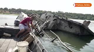 Nazi ships emerge from the Danube as water levels drop | REUTERS