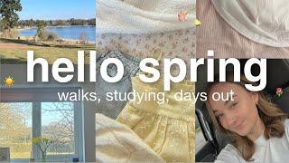 hello spring | productive days in my life
