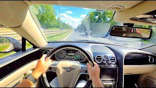 2016 Bentley Flying Spur II W12 625 KM  - POV Test Drive, sound, and acceleration