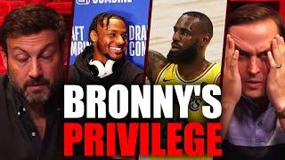 Failing ESPN CELEBRATES LeBron James' EMBARRASSING Bronny NBA Draft Demands | OutKick Hot Mic