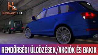 Hungary Life SA Style | Rendőrségi üldözések/akciók és bakik‍️ | TWITCH MONTAGE #4