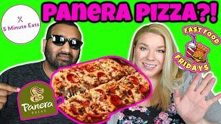 Panera Bread Sausage & Pepperoni Flatbread Pizza Review