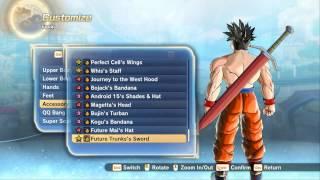 All Accessories of Dragon Ball Xenoverse 2 including DLC Pack 3 Accessories