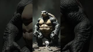  Muscular Turtle! The Ultimate Fusion of Strength and Endurance! 