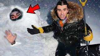 Our Brother Got TRAPPED In The Blizzard! (Terrifying Rescue)