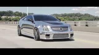 Chrome CTS-V Coupe on Rohana Wheels | FonzMedia