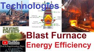 Blast Furnace | Energy Efficiency | Technologies | Iron & Steel Industries | Measures