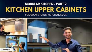 Modular Kitchen I Modular Kitchen Cabinets I Upper Head Kitchen Design - Part 2