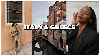 EUROPE TRAVEL VLOG • Exploring Venice, Italy & Crete, Greece | Naakie Nartey