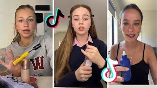 Makeup Tutorial Tiktok Compilation - GRWM  ( Get Ready With Me ) ️(Skincare, Makeup, Outfits) 934