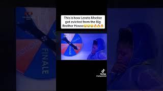 Lerato modise gets evicted #bigbrothermzansiseason4 #sa #fyp