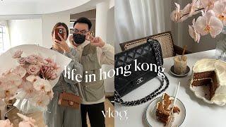 Daily Life in HK | twins peak hike, renting a chanel jumbo, baked a carrot cake