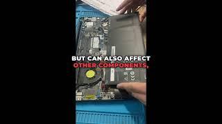 Revive Your Laptop: The Power of a Healthy Battery!#LaptopRepair #DeviceUpgrade #LaptopLife