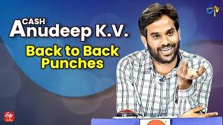 Jathi Ratnalu Director Anudeep KV Back-to-Back Comedy Punches in #Cash | ETV Telugu