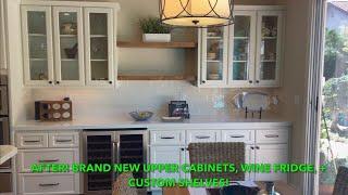 Kitchen and Entertainment Center Revamp!