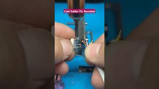  Perfect Wire Soldering Fix ️ #shorts