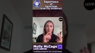 Here is some great info from @mollymccage on game day meals along with her approach to nutrition