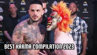 INSTANT KARMA in MMA COMPILATION / & Boxing - Satisfying Moments [HD] 2024