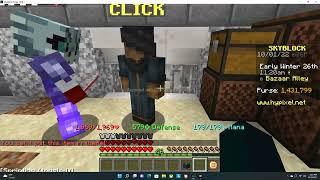 How to double your money in a cheap simple flip hypixel skyblock #hypixelskyblock#skyblockflip