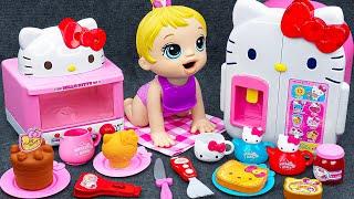 75 Minutes Kitchen Playset, Satisfying Unboxing Cute Hello Kitty Cooking Toys ASMR | Review Toys