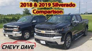 2018 and 2019 Chevy Silverado Side by Side Comparison