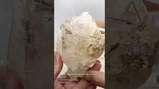 Fenster Window Quartz with Clay Inclusions from Mexico WQ24R